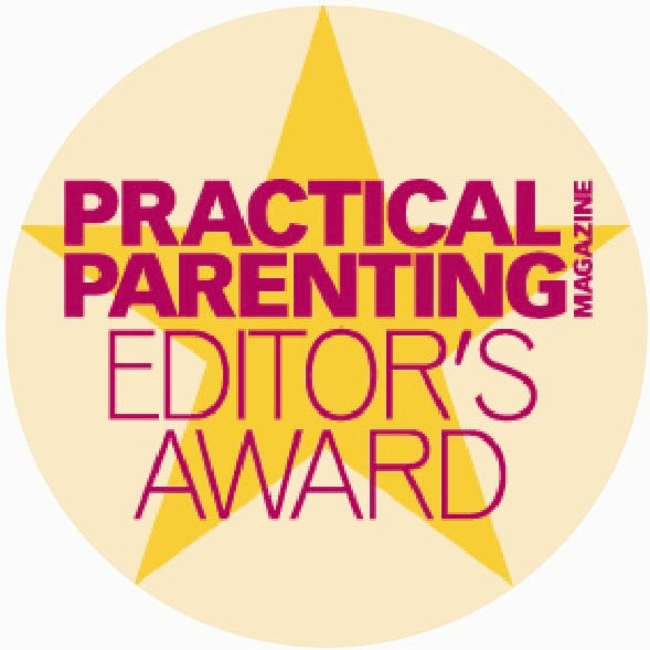 Practical Parenting Editors Award Logo Style 428